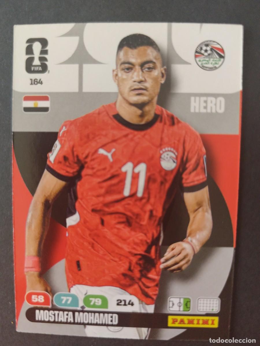 Fu&szlig;ball-Sticker: 164 MOSTAFA MOHAMED EGIPTO ADRENALYN MUNDIAL FIFA WORLD CUP 2026 PANINI
