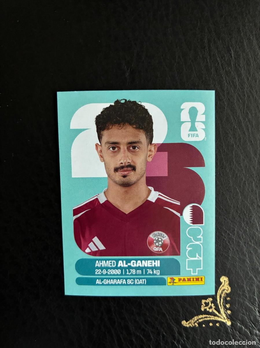Cromos de Futebol: QAT 19 AHMED AL GANEHI QAT19 QATAR CATAR FIFA WORLD CUP MUNDIAL 2026 26 PANINI
