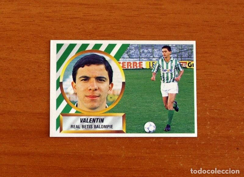 Cromos de Futebol: Real Betis - Valentin N&ordm; 13 - Ediciones Este Liga 1988-1989, 88-89 - Nunca pegado