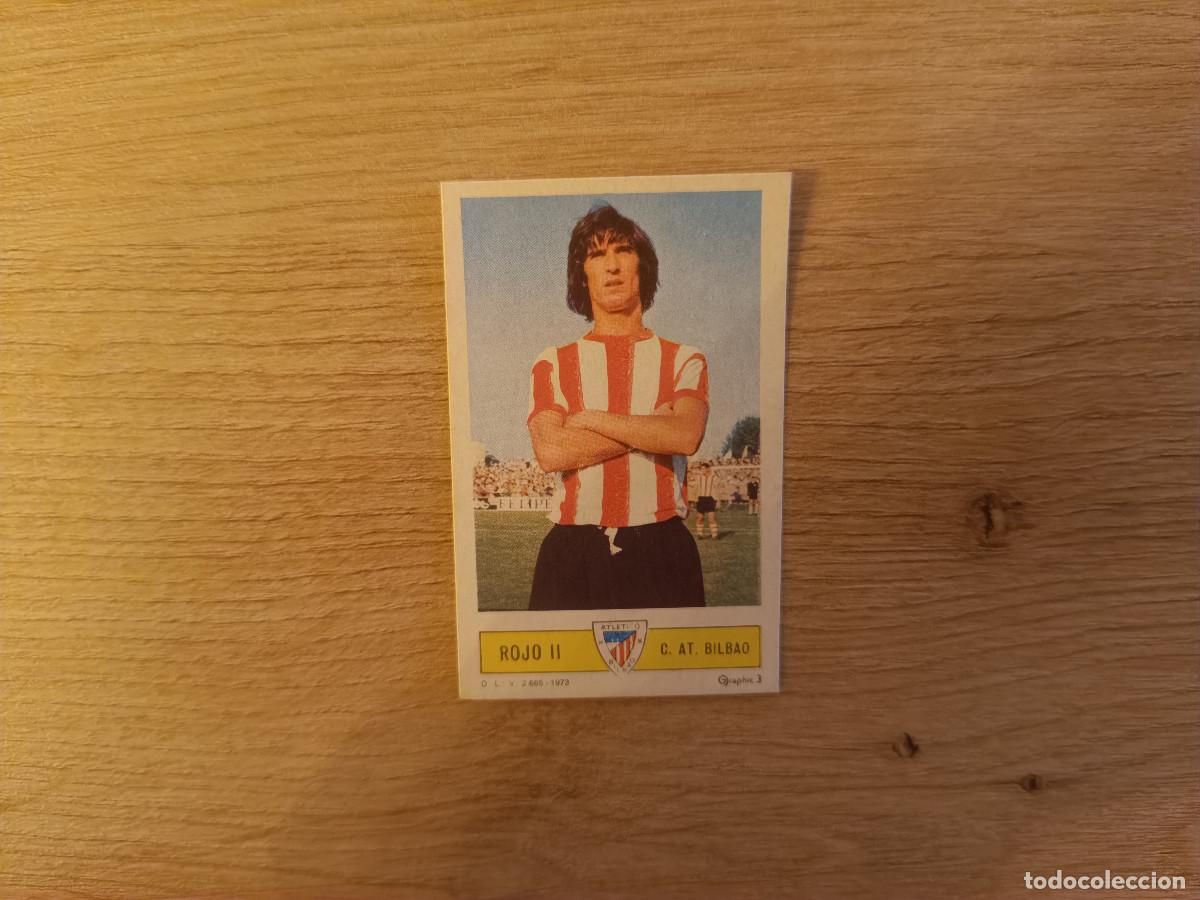 Cromos de Futebol: CROMO DE FUTBOL LIGA ESTE ROJO II ATHLETIC BILBAO DESPEGADO 73 74 1973 1974 D626