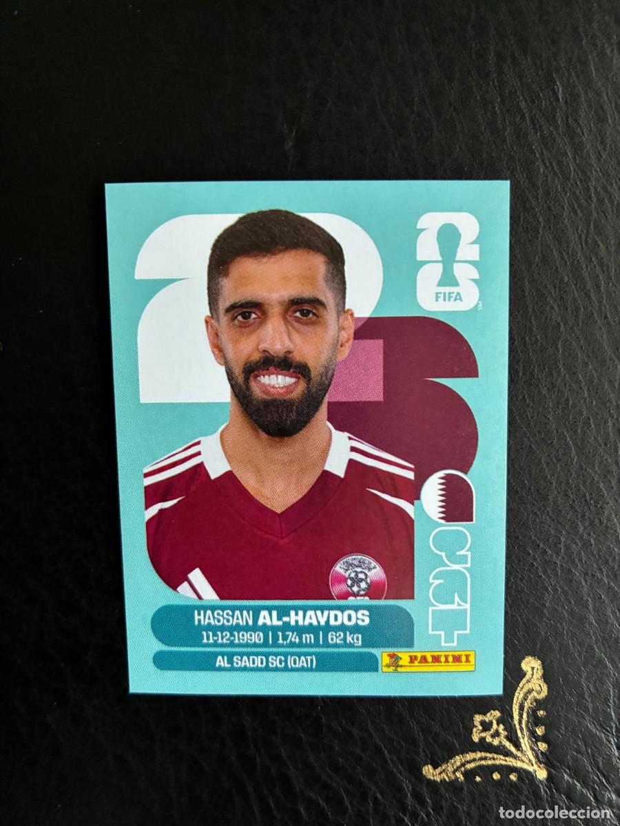 Cromos de Futebol: QAT 16 HASSAN AL-HAYDOS QAT16 QATAR CATAR FIFA WORLD CUP MUNDIAL 2026 26 PANINI