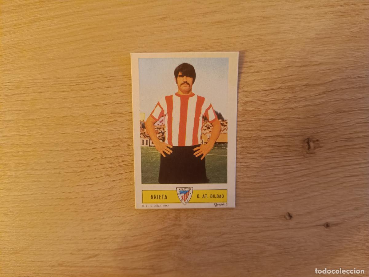 Fu&szlig;ball-Sticker: CROMO DE FUTBOL LIGA ESTE ARIETA ATHLETIC BILBAO DESPEGADO 73 74 1973 1974 D626