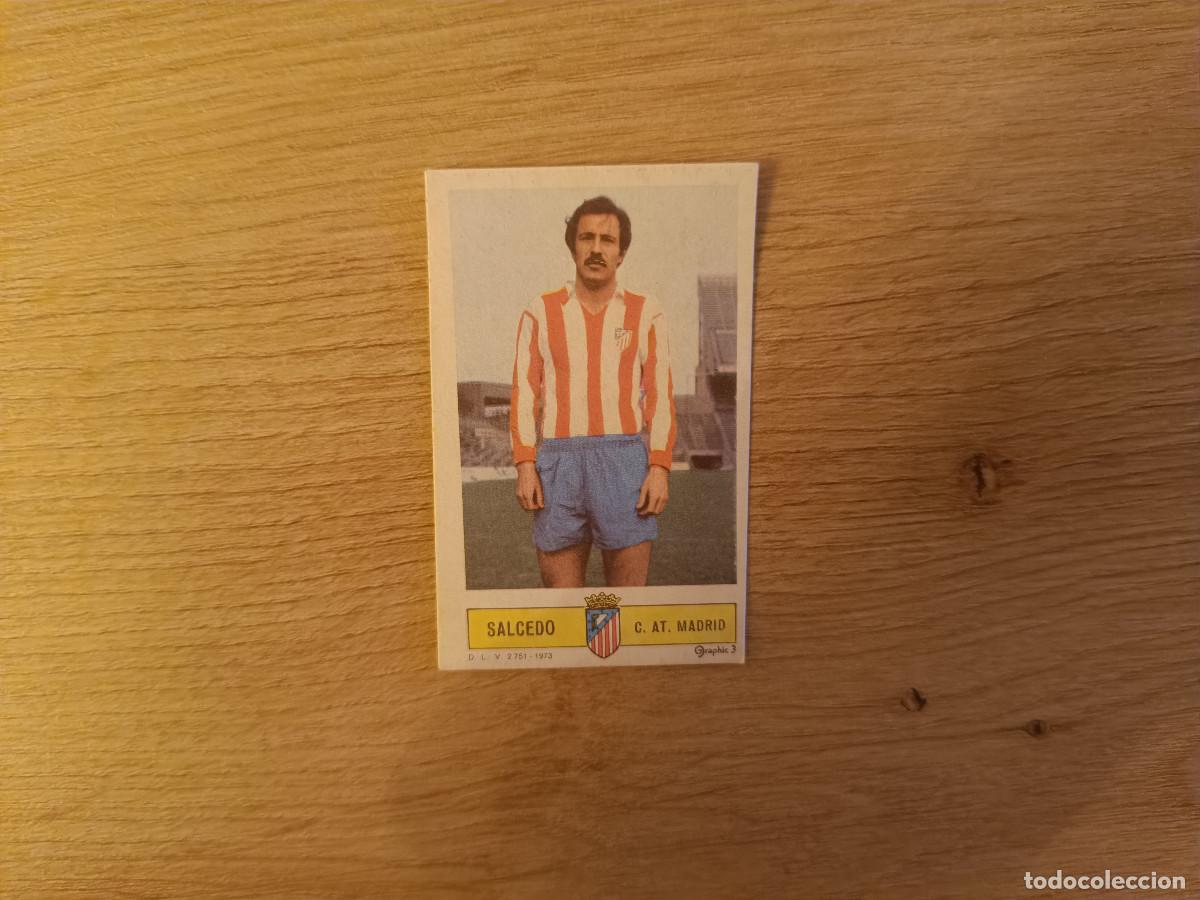 Cromos de f&uacute;tbol: CROMO DE FUTBOL LIGA ESTE SALCEDO ATLETICO MADRID DESPEGADO 73 74 1973 1974 D626