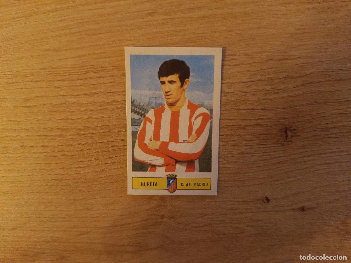 Cromos de f&uacute;tbol: CROMO DE FUTBOL LIGA ESTE IRURETA ATLETICO MADRID DESPEGADO 73 74 1973 1974 D626