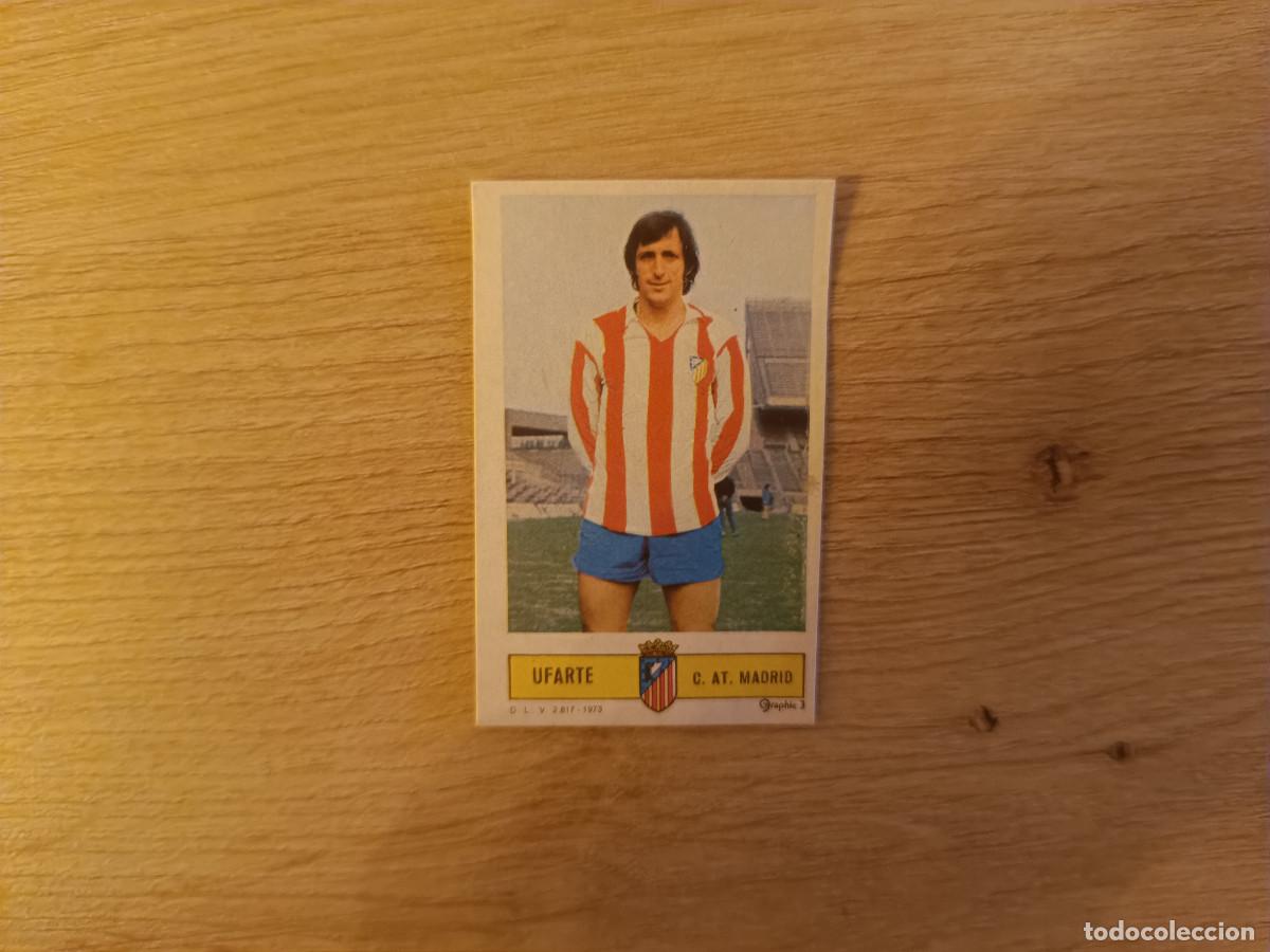 Cromos de f&uacute;tbol: CROMO DE FUTBOL LIGA ESTE UFARTE ATLETICO MADRID DESPEGADO 73 74 1973 1974 D626