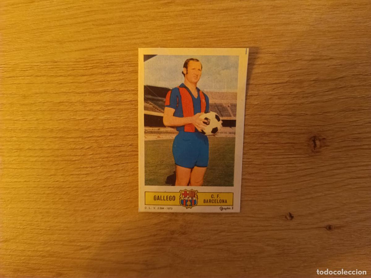 Cromos de f&uacute;tbol: CROMO DE FUTBOL LIGA ESTE GALLEGO BARCELONA DESPEGADO 73 74 1973 1974 D626