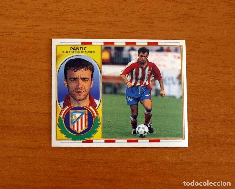 Fu&szlig;ball-Sticker: Atl&eacute;tico Madrid - Pantic - Ediciones Este Liga 1996-1997, 96-97 - Nunca Pegado