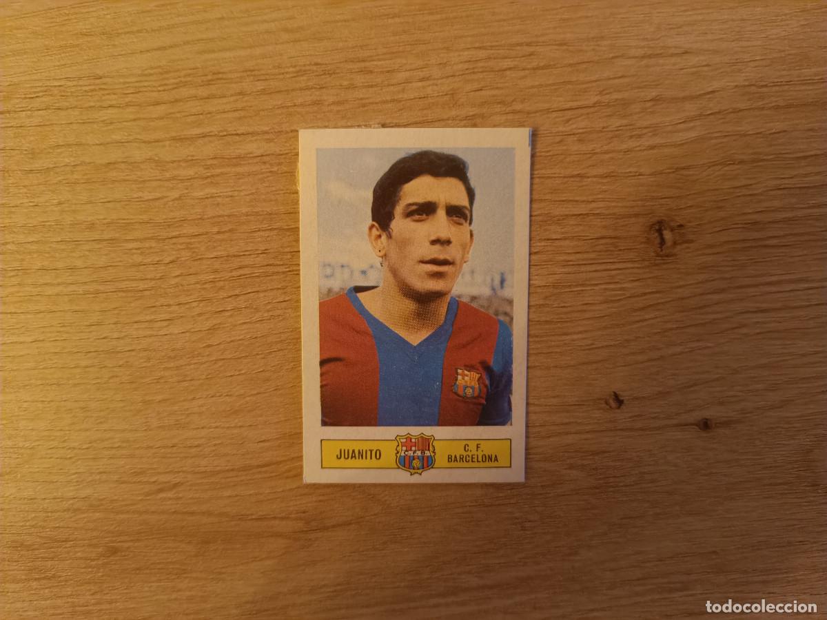 Cromos de f&uacute;tbol: CROMO DE FUTBOL LIGA ESTE JUANITO BARCELONA DESPEGADO 73 74 1973 1974 D626