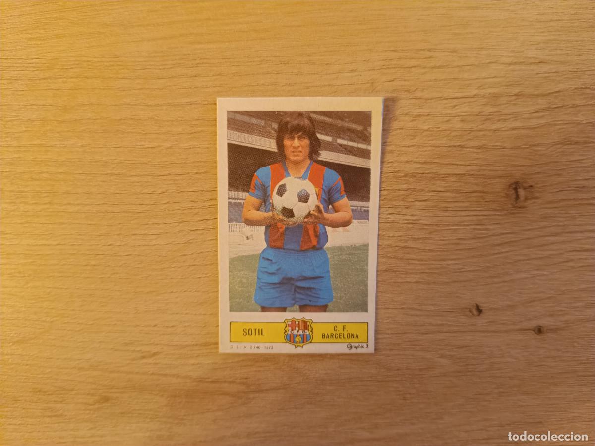 Cromos de f&uacute;tbol: CROMO DE FUTBOL LIGA ESTE SOTIL BARCELONA DESPEGADO 73 74 1973 1974 D626