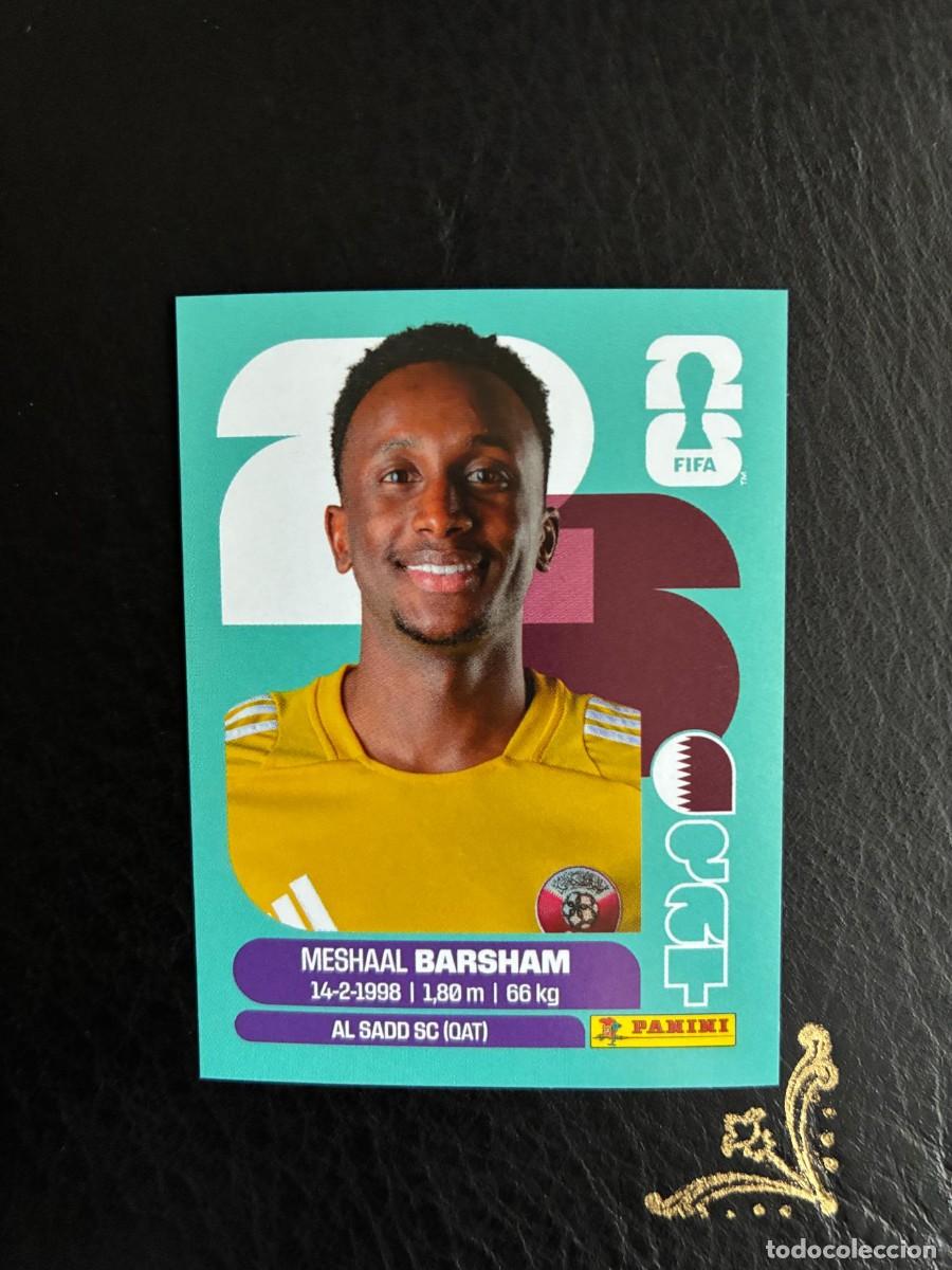 Cromos de f&uacute;tbol: QAT 2 MESHAAL BARSHAM QAT2 QATAR CATAR FIFA WORLD CUP MUNDIAL 2026 26 PANINI