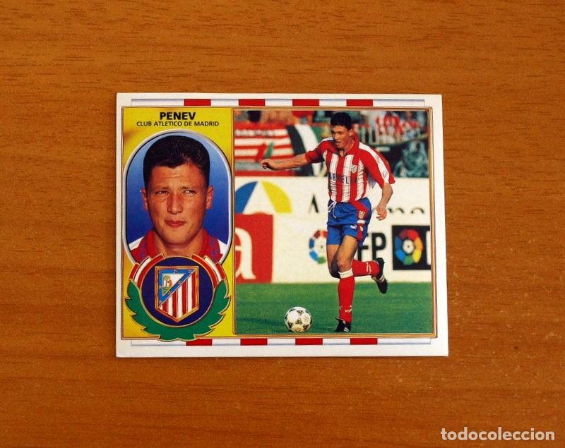 Figurine di Calcio: Atletico de Madrid - Penev - BAJA - Ediciones Este Liga 1996-1997, 96-97 - Nunca Pegado