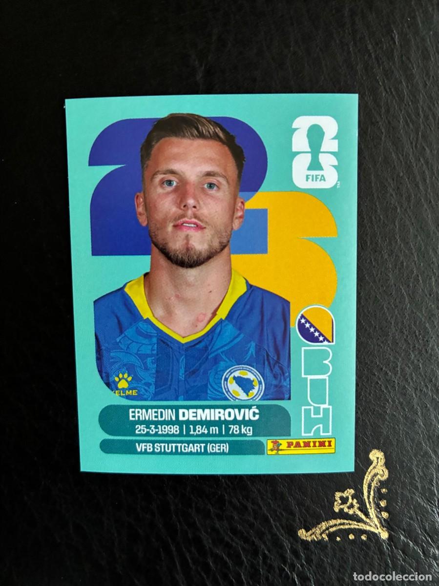 Figurine di Calcio: BIH 17 ERMEDIN DEMIROVIC BIH17 BOSNIA HERZEGOVINA FIFA WORLD CUP MUNDIAL 2026 26 PANINI
