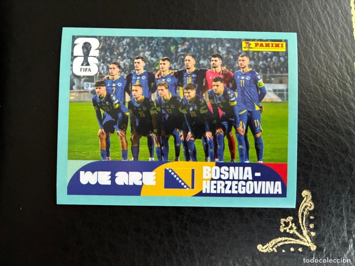 Figurine di Calcio: BIH 13 EQUIPO ALINEACION PLANTILLA BIH13 BOSNIA HERZEGOVINA FIFA WORLD CUP MUNDIAL 2026 26 PANINI