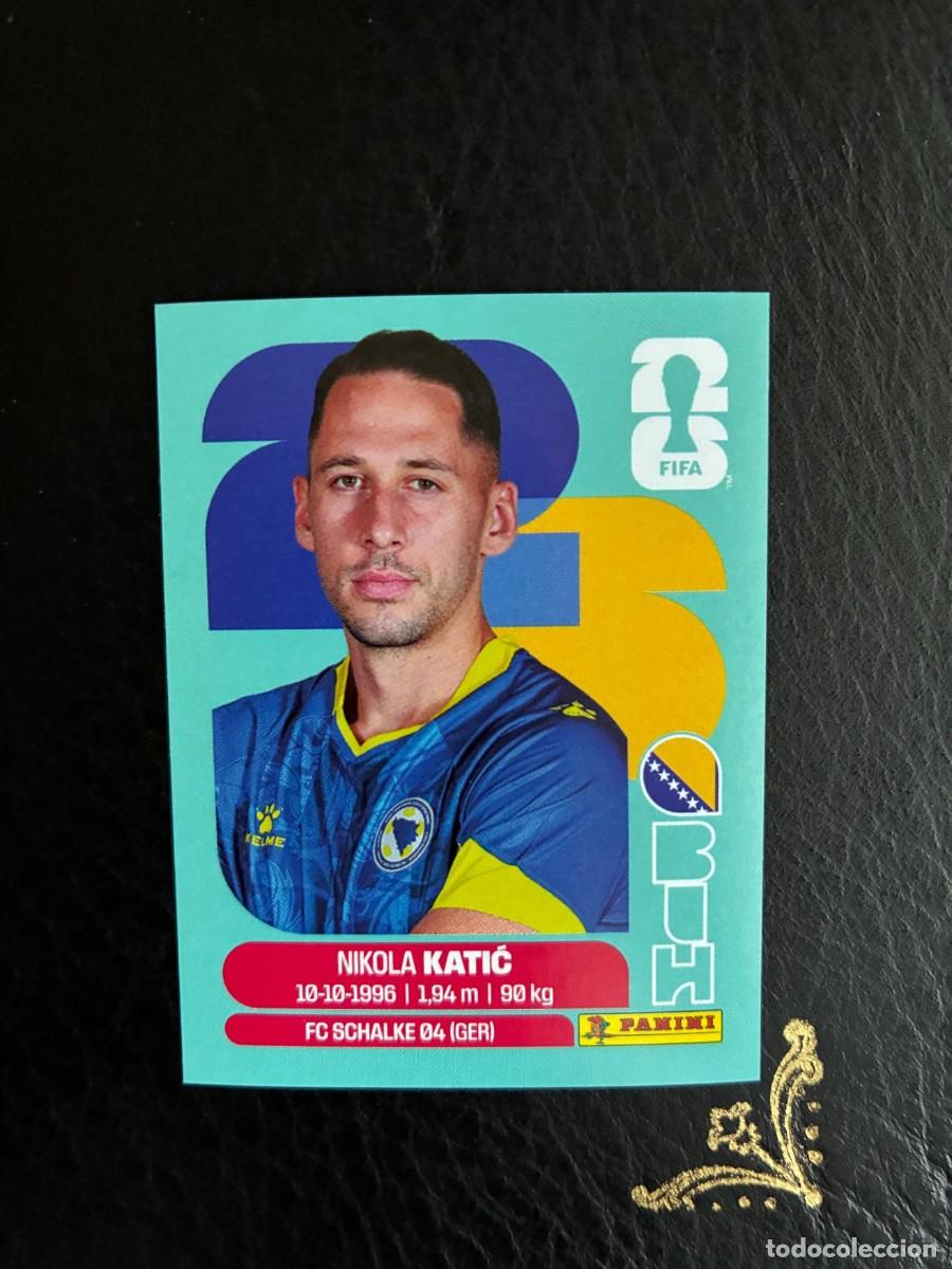 Figurine di Calcio: BIH 7 NIKOLA KATIC BIH7 BOSNIA HERZEGOVINA FIFA WORLD CUP MUNDIAL 2026 26 PANINI