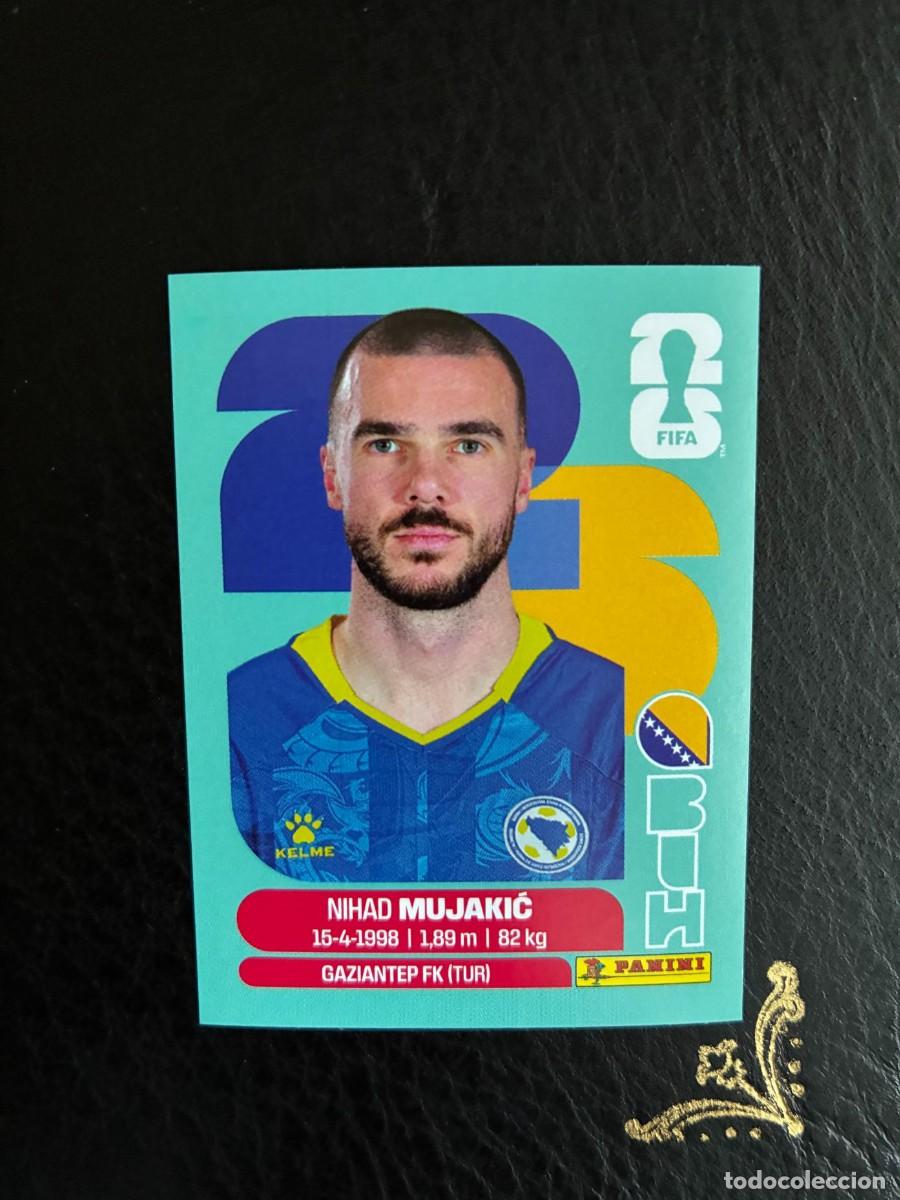 Figurine di Calcio: BIH 6 NIHAD MUJAKIC BIH6 BOSNIA HERZEGOVINA FIFA WORLD CUP MUNDIAL 2026 26 PANINI