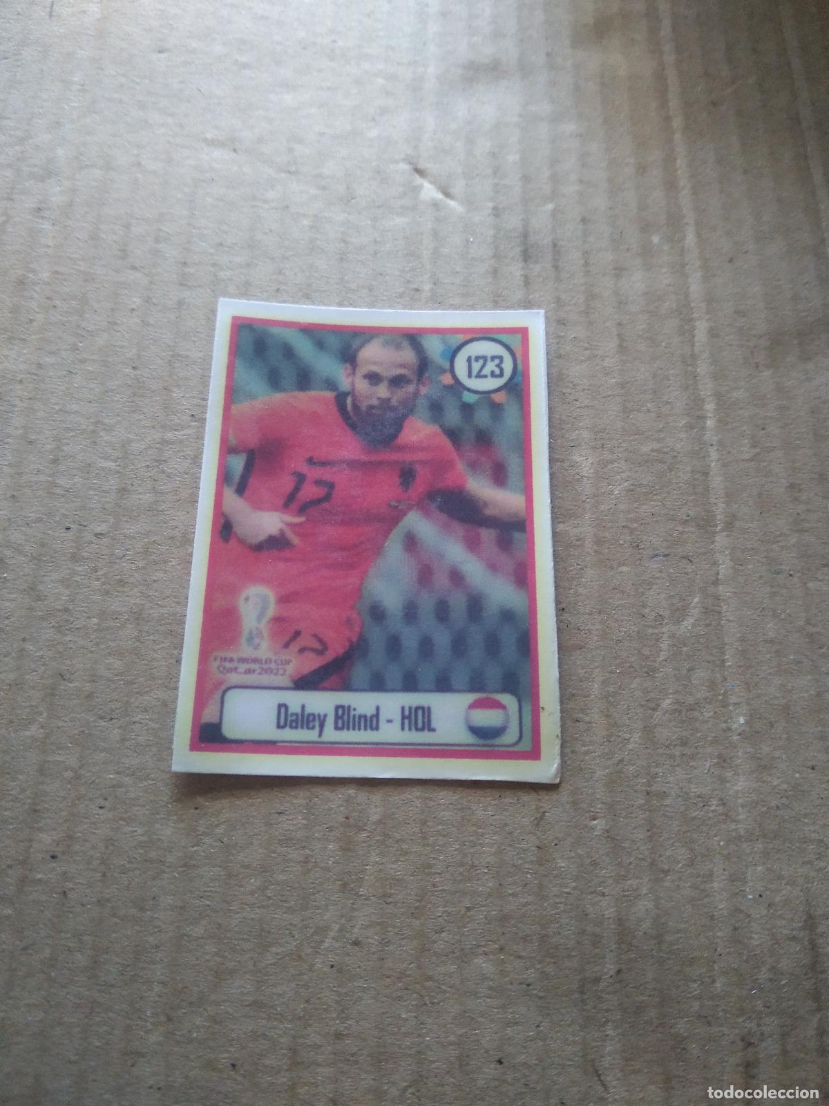 Cromos de f&uacute;tbol: 123 DALEY BLIND HOLANDA PAISES BAJOS CROMO FUTBOL MUNDIAL 2022 WORLD CUP EDITADO EN BRASIL