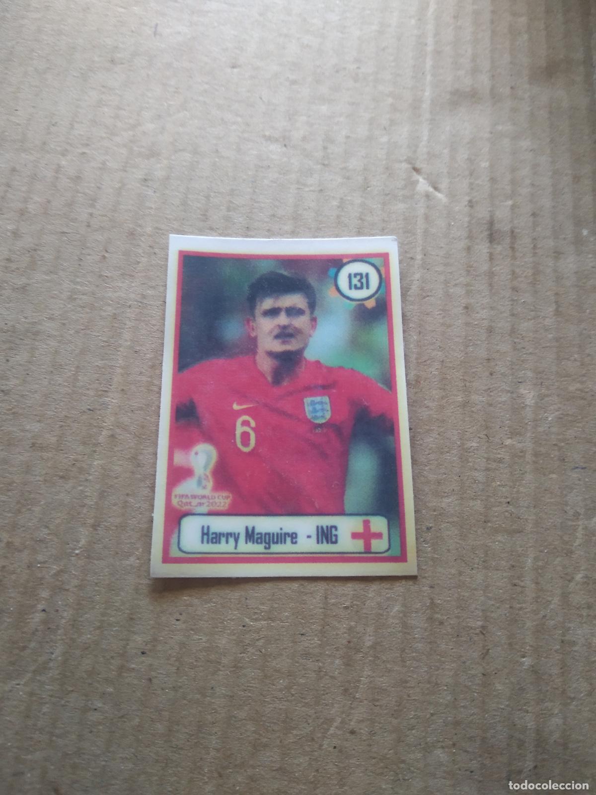 Cromos de f&uacute;tbol: 131 HARRY MAGUIRE INGLATERRA CROMO FUTBOL MUNDIAL 2022 WORLD CUP EDITADO EN BRASIL
