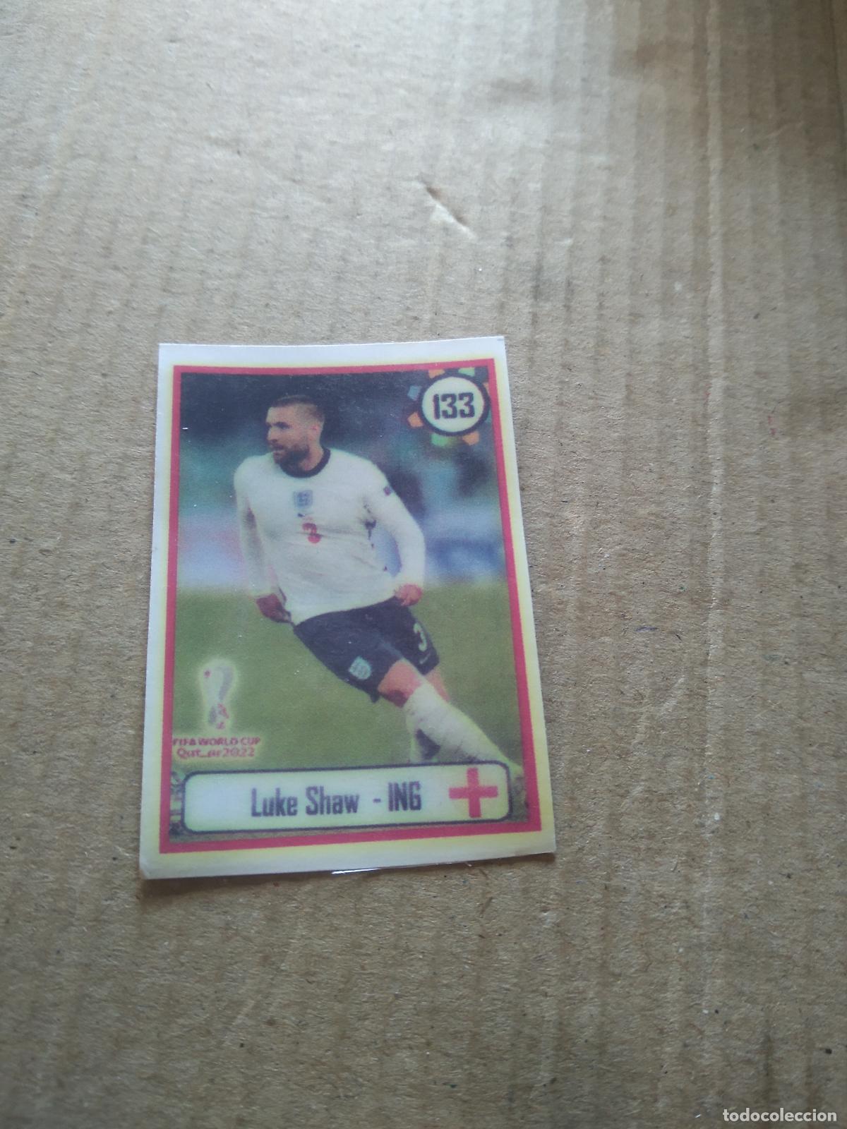 Cromos de Futebol: 133 LUKE SHAW INGLATERRA CROMO FUTBOL MUNDIAL 2022 WORLD CUP EDITADO EN BRASIL
