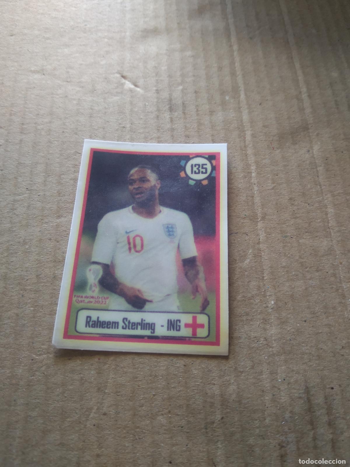 Cromos de Futebol: 135 STERLING INGLATERRA CROMO FUTBOL MUNDIAL 2022 WORLD CUP EDITADO EN BRASIL