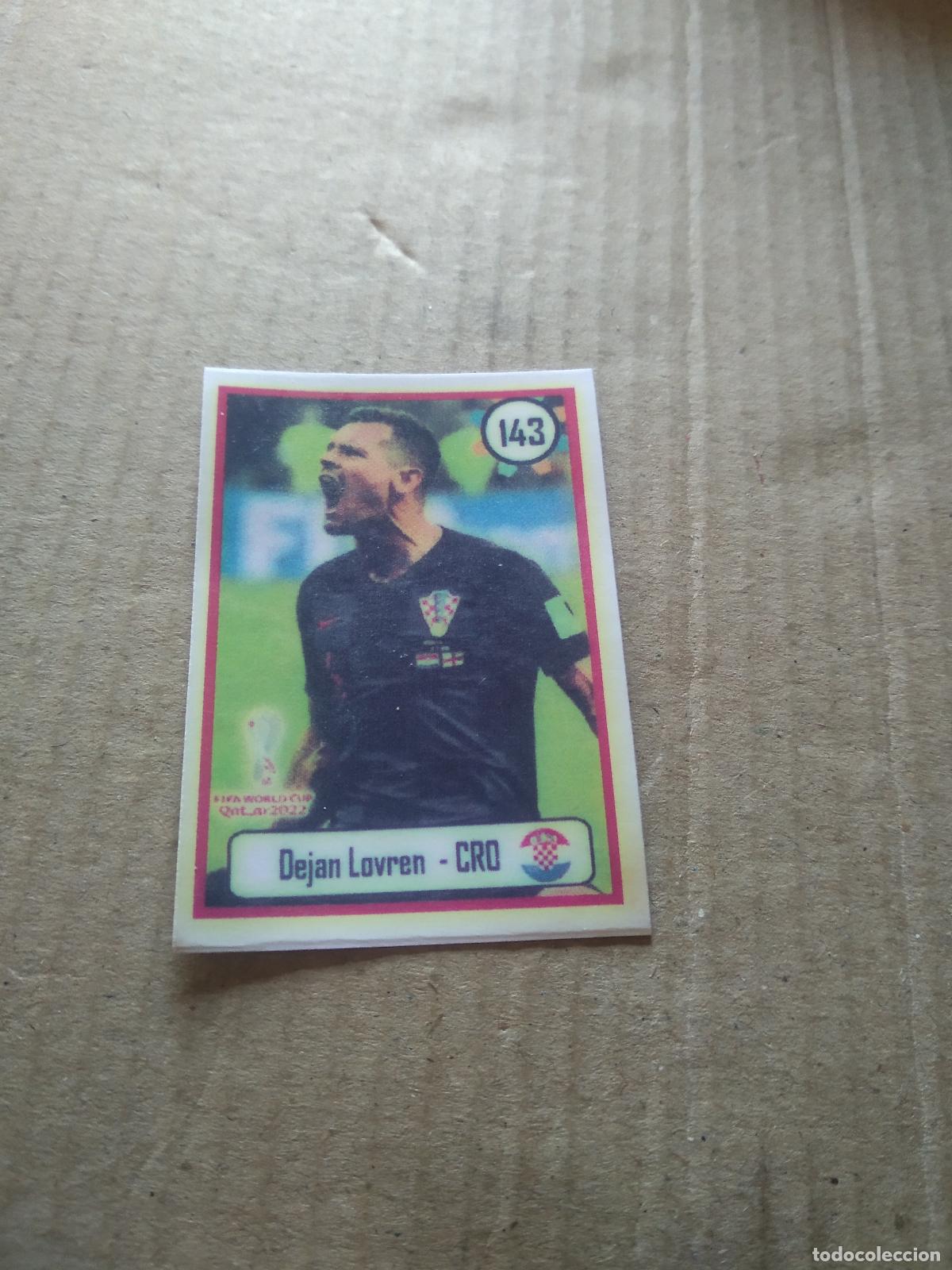 Cromos de f&uacute;tbol: 143 LOVREN CROACIA CROMO FUTBOL MUNDIAL 2022 WORLD CUP EDITADO EN BRASIL