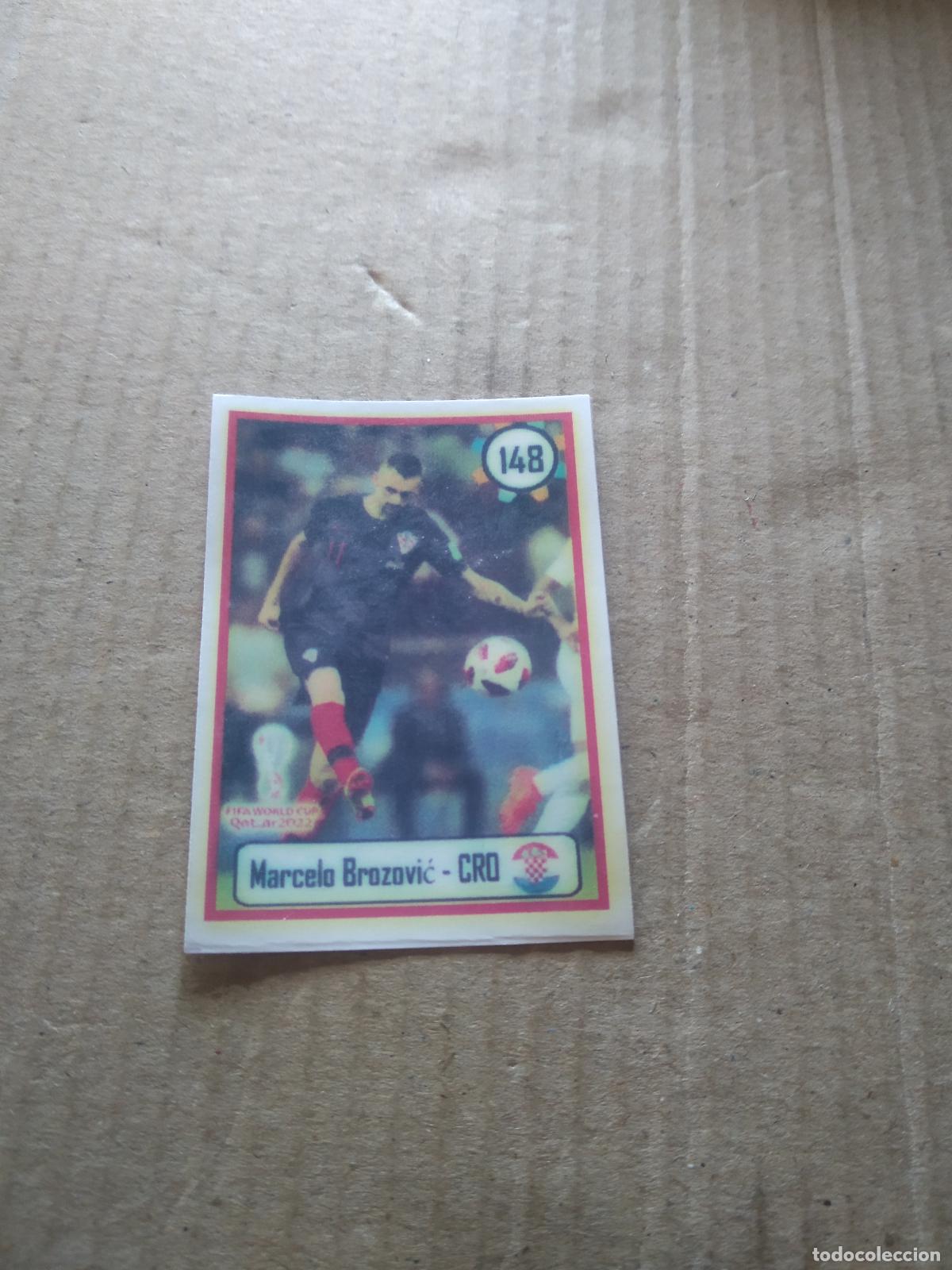 Cromos de f&uacute;tbol: 148 BROZOVIC CROACIA CROMO FUTBOL MUNDIAL 2022 WORLD CUP EDITADO EN BRASIL