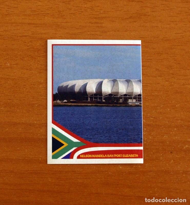 Cromos de f&uacute;tbol: Nelson Mandela Bay - N&ordm; 16 -Mundial South Africa 2010 FIFA World Cup -Editorial Panini -Nunca Pegado