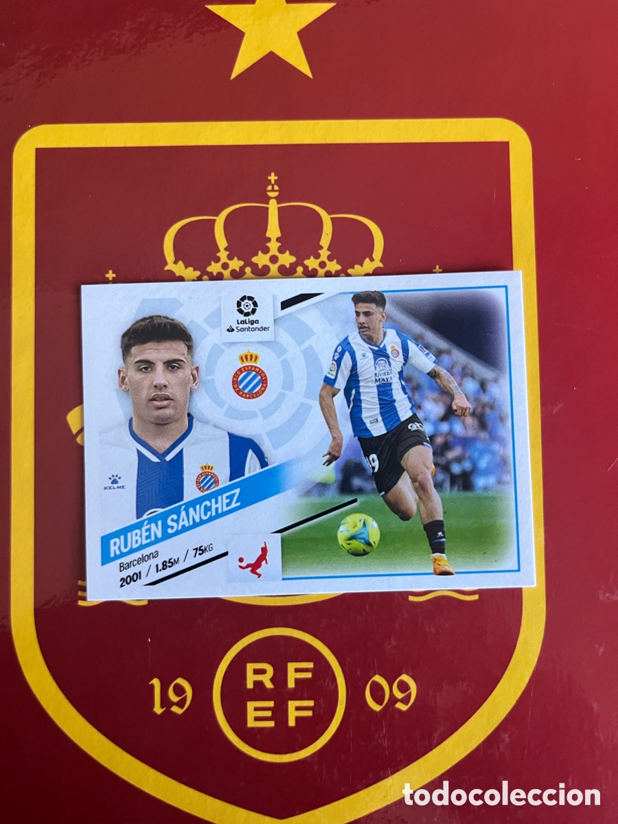 Cromos de f&uacute;tbol: 11 BIS RUB&Eacute;N S&Aacute;NCHEZ COLOCA LIGA ESTE EDICIONES ESTE 2022 2023 22 23 ESPA&Ntilde;OL ESPANYOL