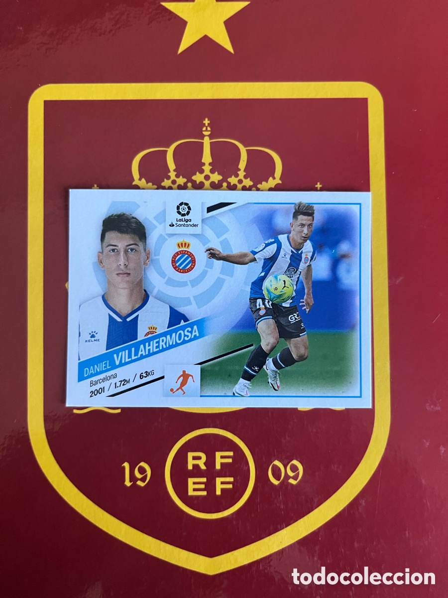 Cromos de f&uacute;tbol: 17 BIS VILLAHERMOSA COLOCA LIGA ESTE EDICIONES ESTE 2022 2023 22 23 ESPA&Ntilde;OL ESPANYOL