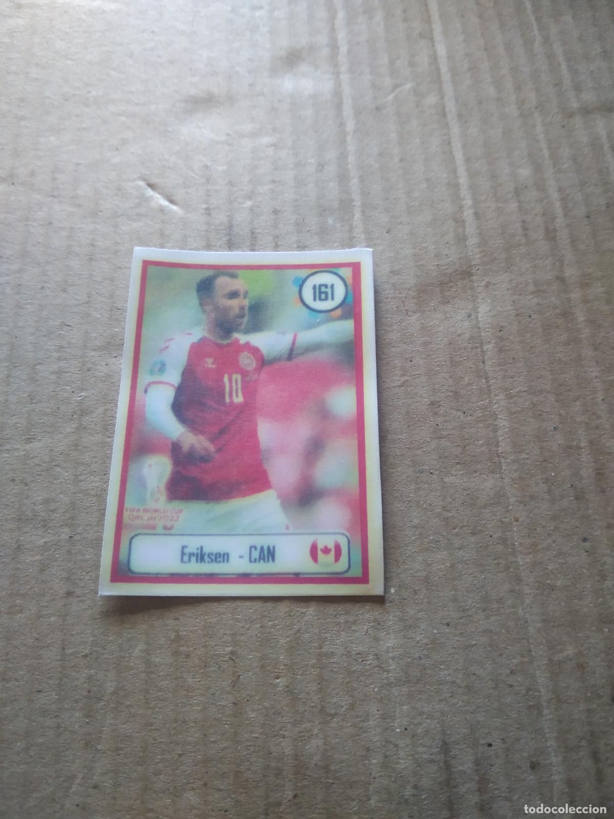 Fu&szlig;ball-Sticker: 161 ERIKSEN DINAMARCA CROMO FUTBOL MUNDIAL 2022 WORLD CUP EDITADO EN BRASIL