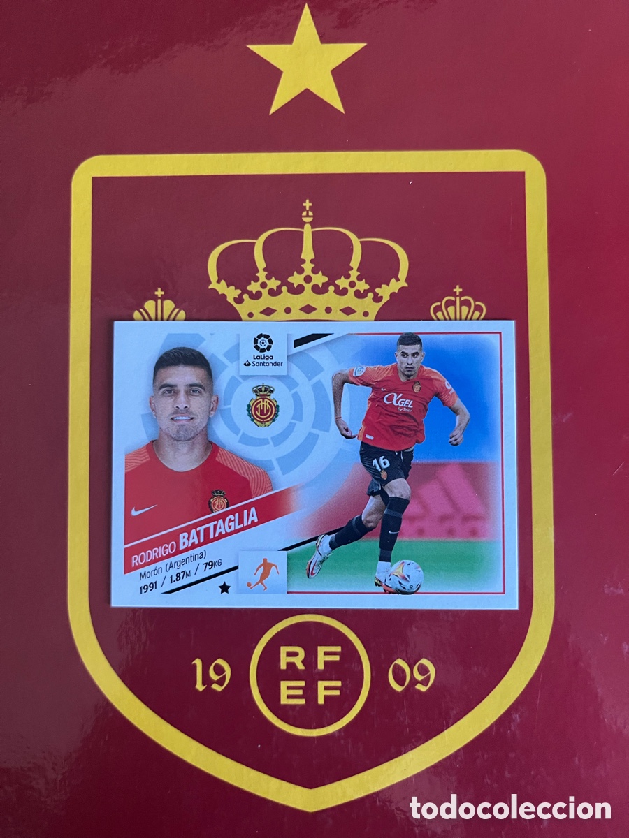 Fu&szlig;ball-Sticker: 15 BIS BATTAGLIA COLOCA LIGA ESTE EDICIONES ESTE 2022 2023 22 23 MALLORCA