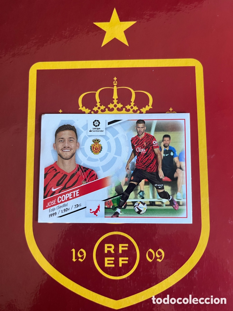 Fu&szlig;ball-Sticker: 13 COPETE &Uacute;LTIMOS FICHAJES FICHAJE LIGA ESTE EDICIONES ESTE 2022 2023 22 23 MALLORCA