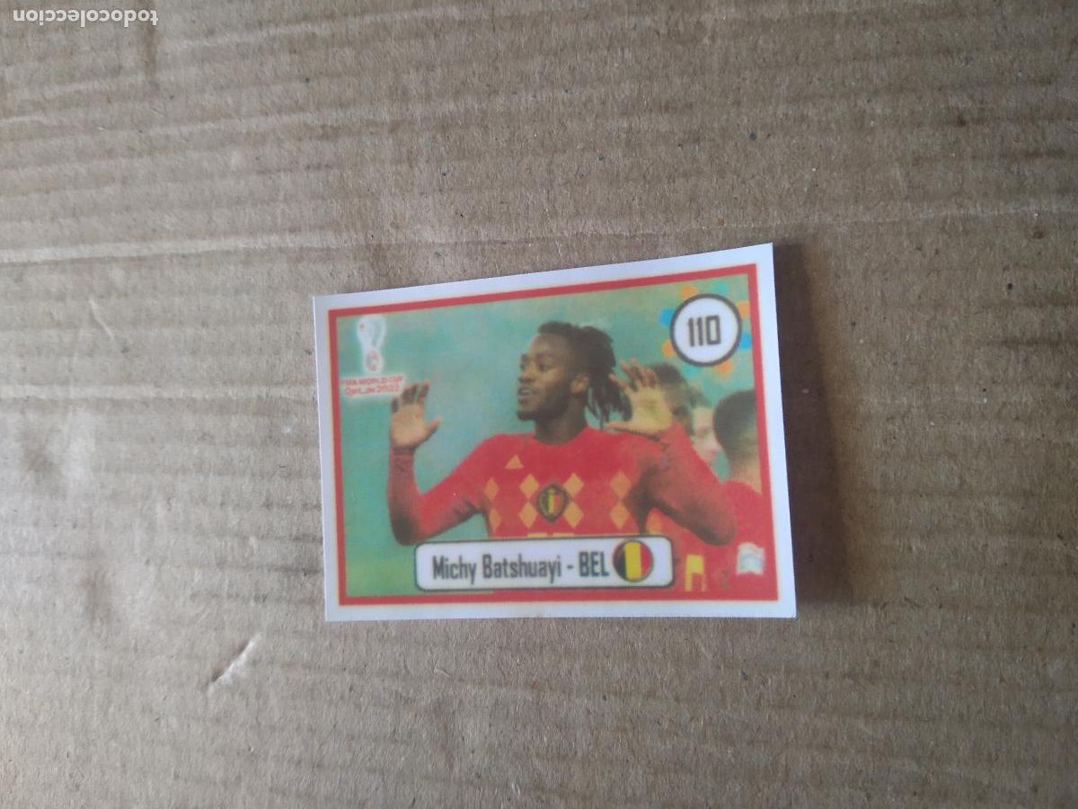 Fu&szlig;ball-Sticker: 110 BATSHUAYI BELGICA CROMO FUTBOL MUNDIAL 2022 WORLD CUP EDITADO EN BRASIL