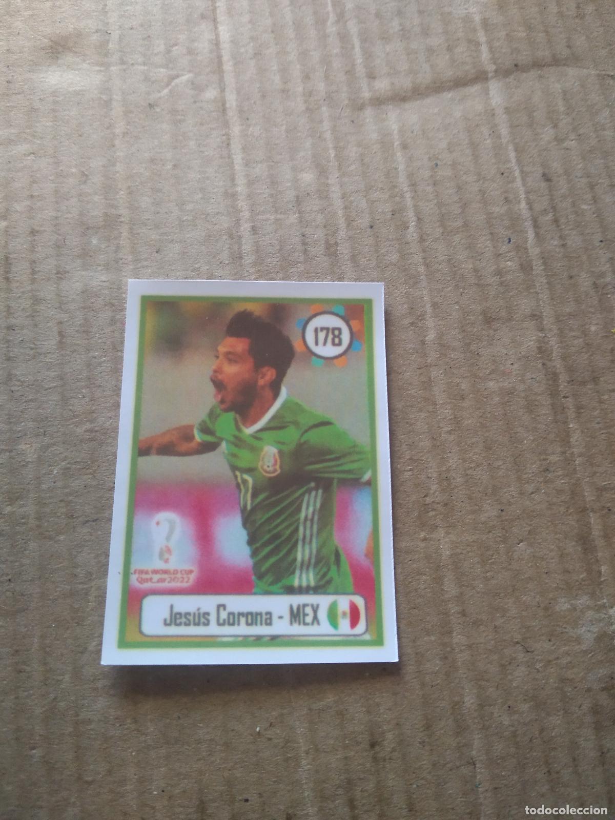 Cromos de f&uacute;tbol: 178 JESUS CORONA MEXICO CROMO FUTBOL MUNDIAL 2022 WORLD CUP EDITADO EN BRASIL