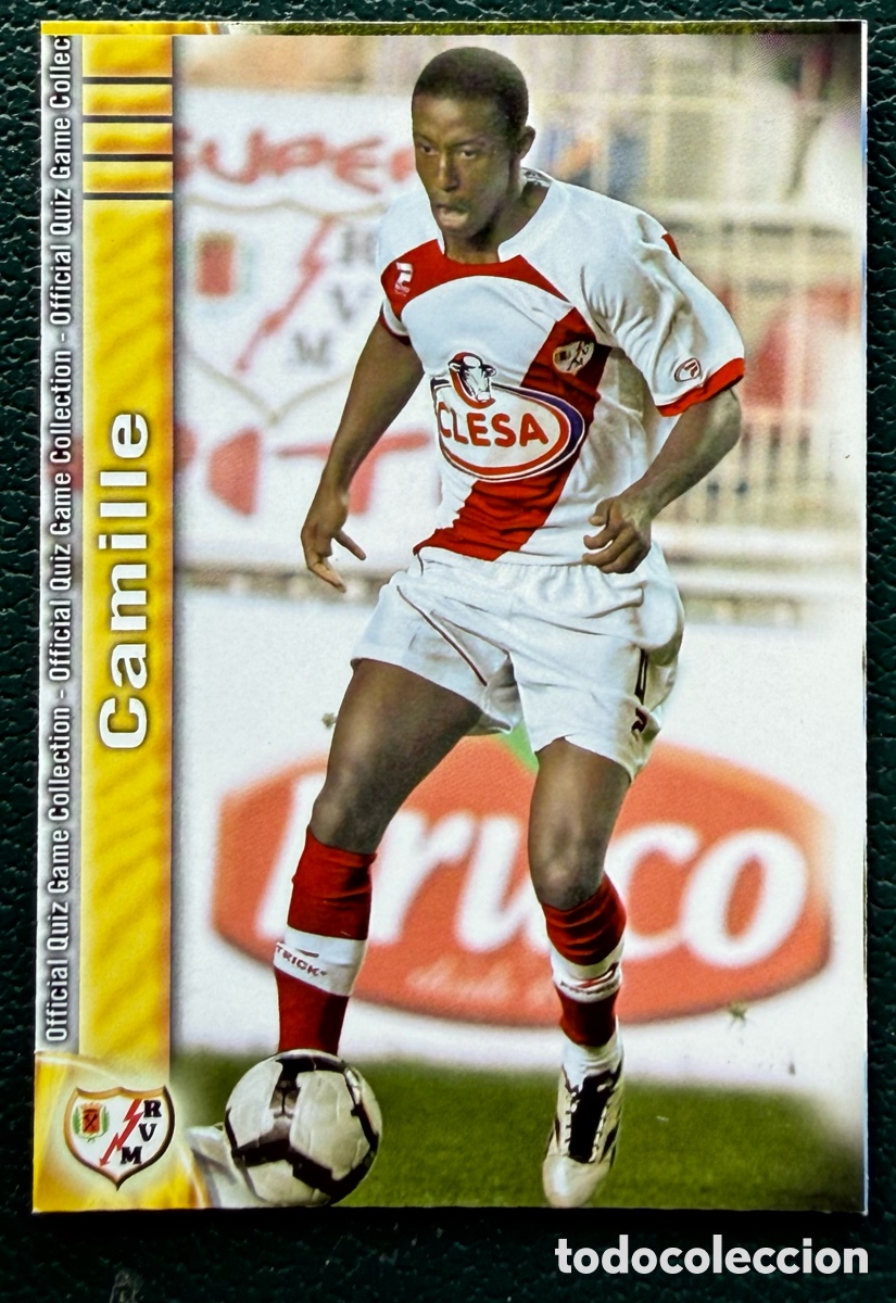 Cromos de f&uacute;tbol: 1244 CAMILLE RAYO VALLECANO FICHAS ALBUM MUNDICROMO 2009 2010 09 10