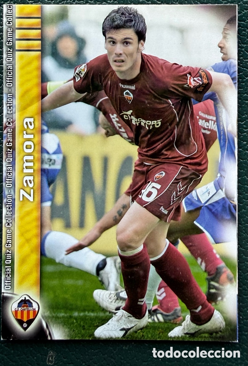 Cromos de f&uacute;tbol: 1252 ZAMORA CD CASTELLON FICHAS ALBUM MUNDICROMO 2009 2010 09 10
