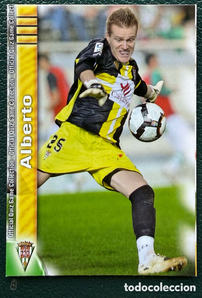 Cromos de f&uacute;tbol: 1266 ALBERTO CORDOBA CF FICHAS ALBUM MUNDICROMO 2009 2010 09 10