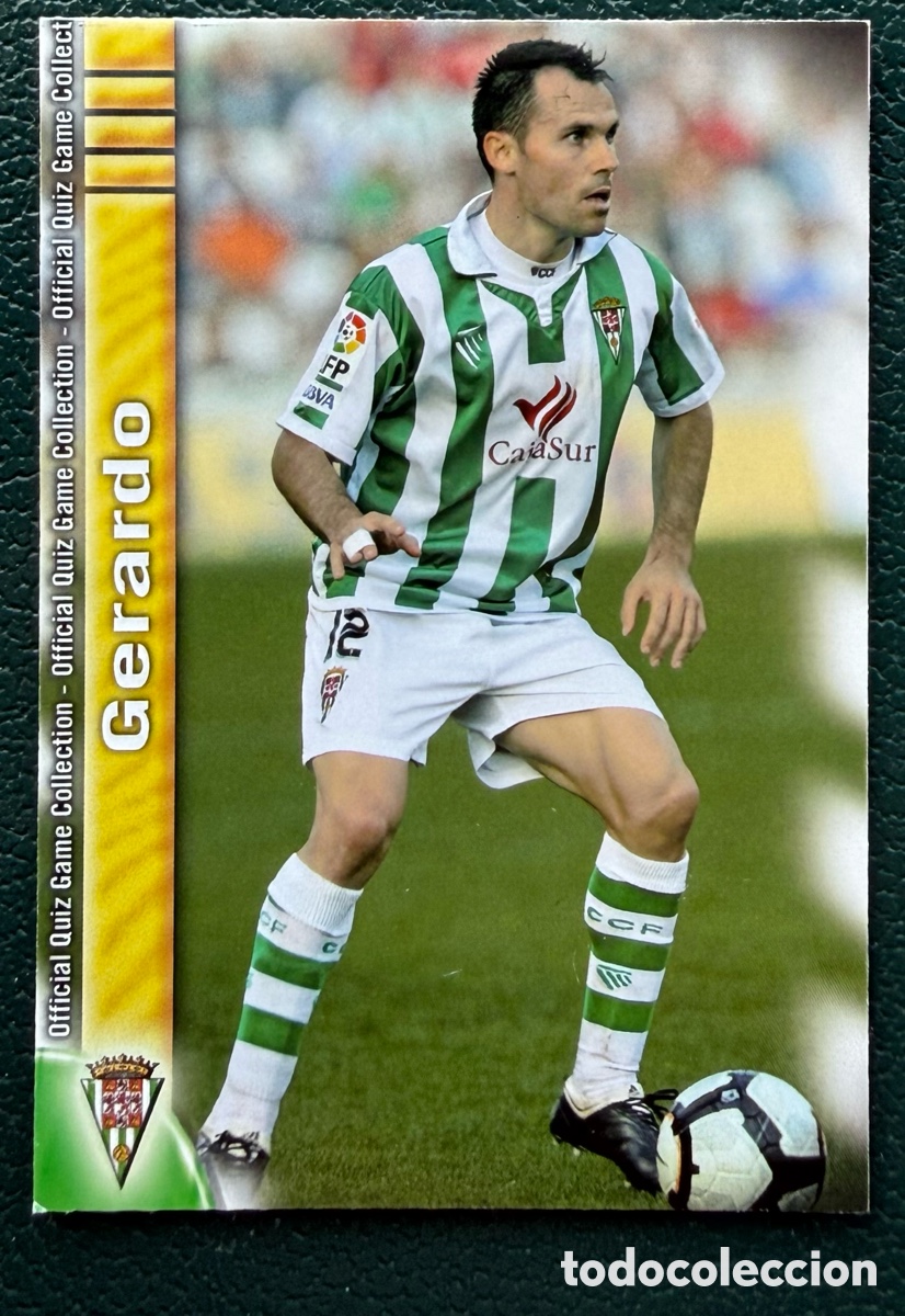 Cromos de f&uacute;tbol: 1267 GERARDO CORDOBA CF FICHAS ALBUM MUNDICROMO 2009 2010 09 10