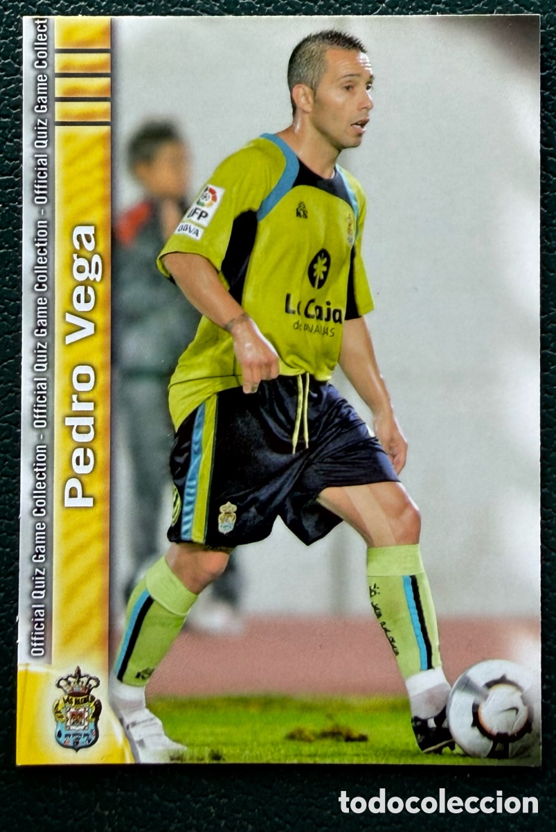 Cromos de Futebol: 1281 PEDRO VEGA UD LAS PALMAS FICHAS ALBUM MUNDICROMO 2009 2010 09 10