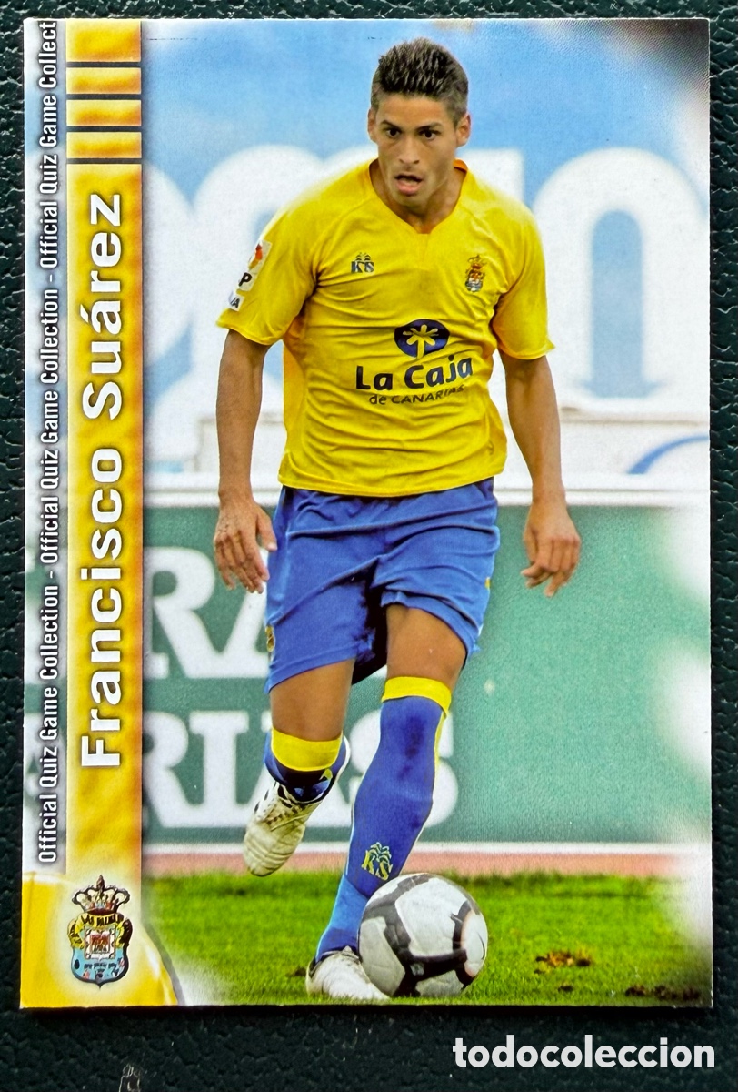 Cromos de f&uacute;tbol: 1283 FRANCISCO SUAREZ UD LAS PALMAS FICHAS ALBUM MUNDICROMO 2009 2010 09 10