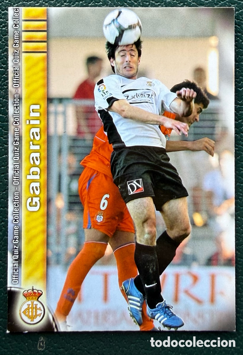 Cromos de f&uacute;tbol: 1285 GABARAIN REAL UNION FICHAS ALBUM MUNDICROMO 2009 2010 09 10