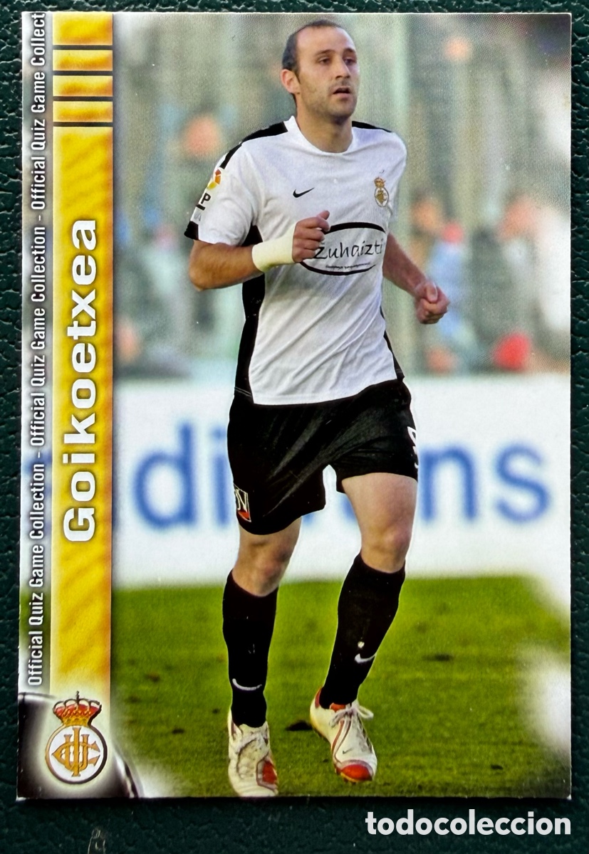 Cromos de f&uacute;tbol: 1286 GOIKOETXEA REAL UNION FICHAS ALBUM MUNDICROMO 2009 2010 09 10