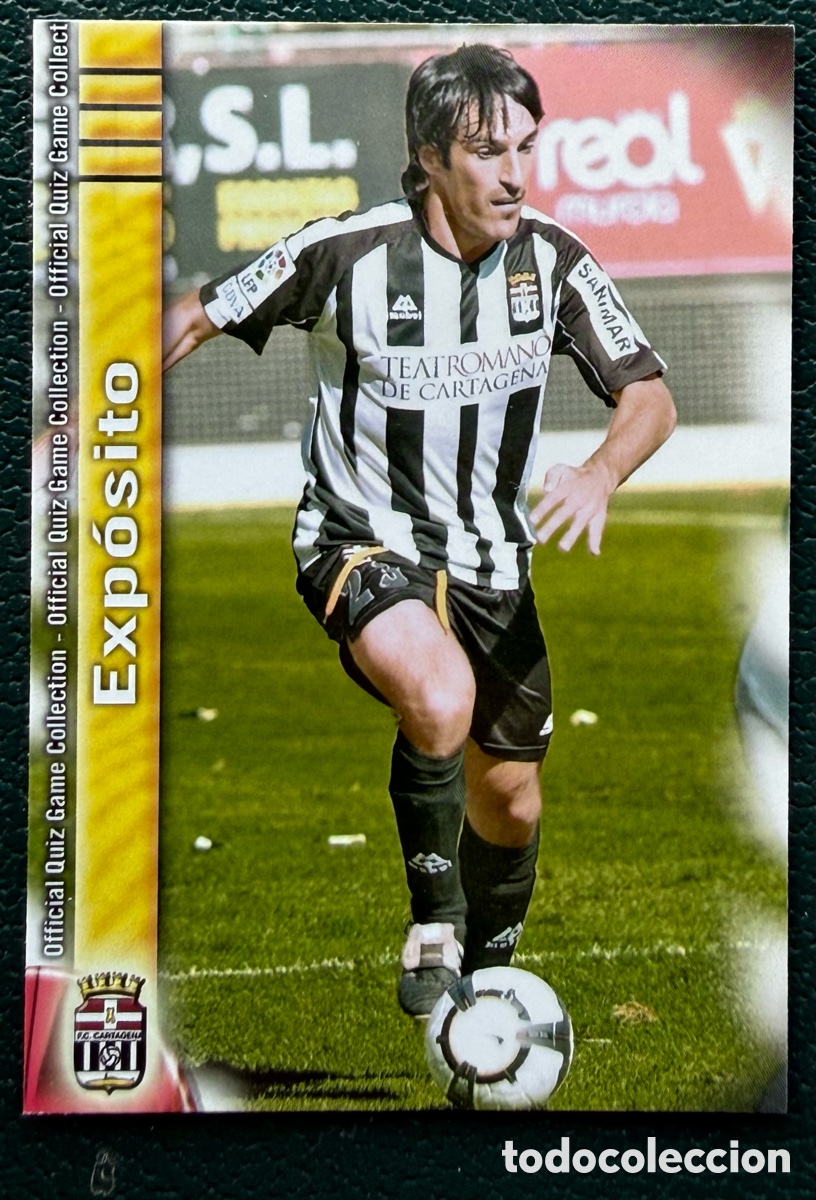 Cromos de f&uacute;tbol: 1288 EXPOSITO FC CARTAGENA FICHAS ALBUM MUNDICROMO 2009 2010 09 10