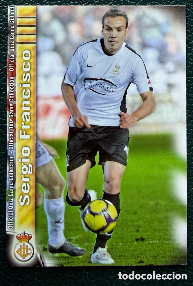Cromos de f&uacute;tbol: 1326 SERGIO FRANCISCO REAL UNION FICHAS ALBUM MUNDICROMO 2009 2010 09 10