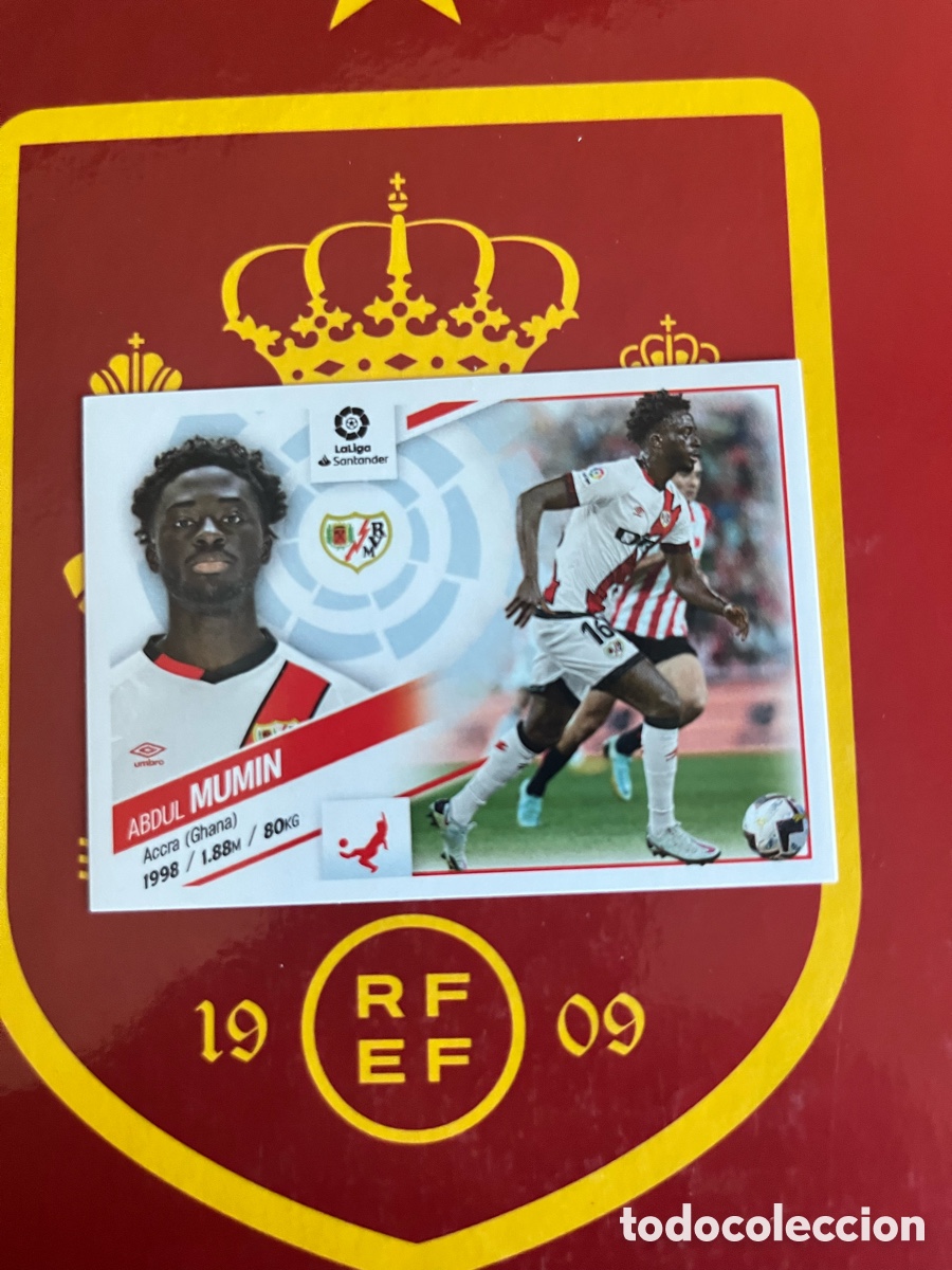 Cromos de f&uacute;tbol: 48 MUNIN &Uacute;LTIMOS FICHAJES LIGA ESTE EDICIONES ESTE 2022 2023 22 23 RAYO VALLECANO