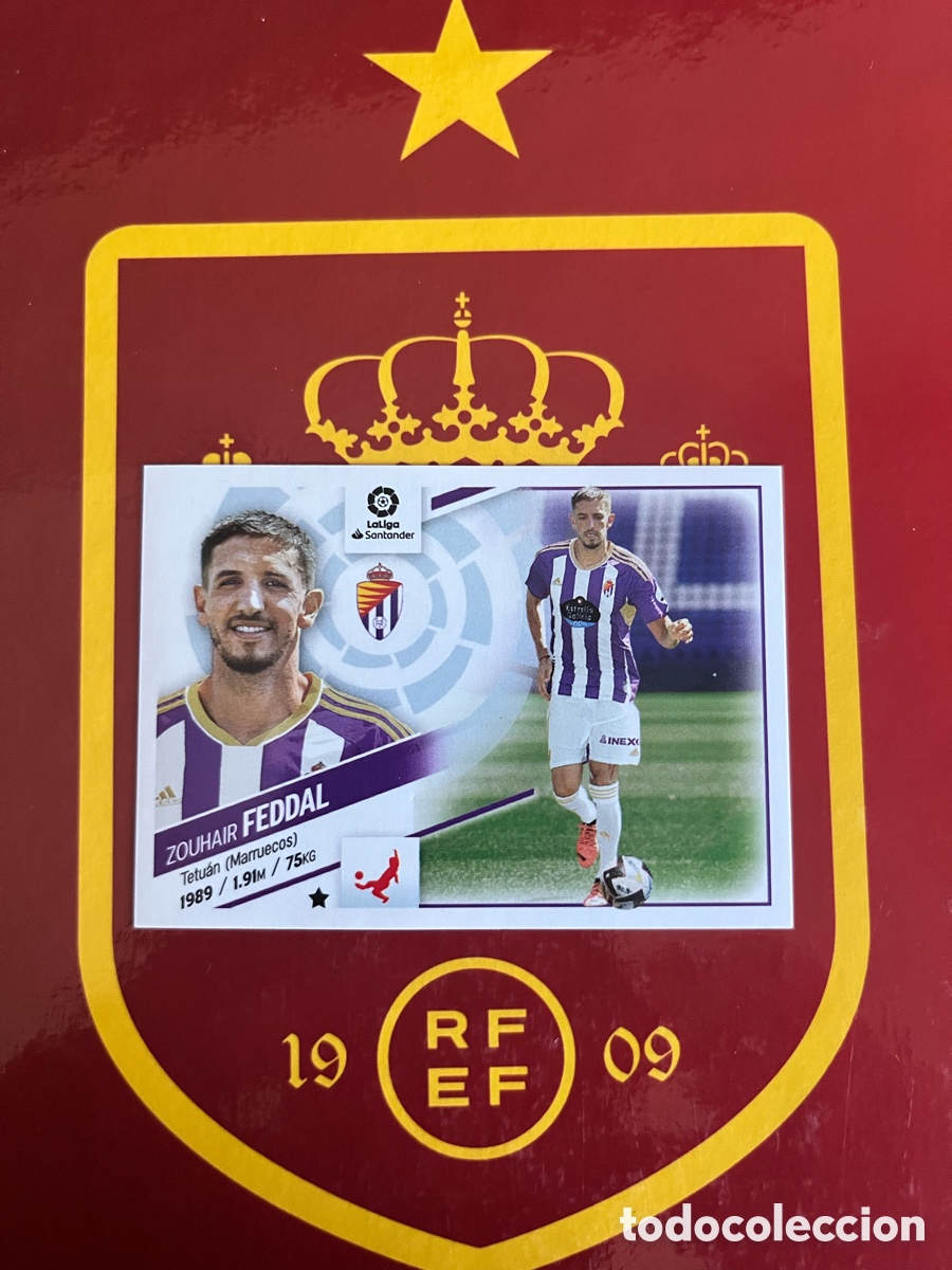 Cromos de f&uacute;tbol: 45 FEDDAL &Uacute;LTIMOS FICHAJES FICHAJE LIGA ESTE EDICIONES ESTE 2022 2023 22 23 REAL VALLADOLID