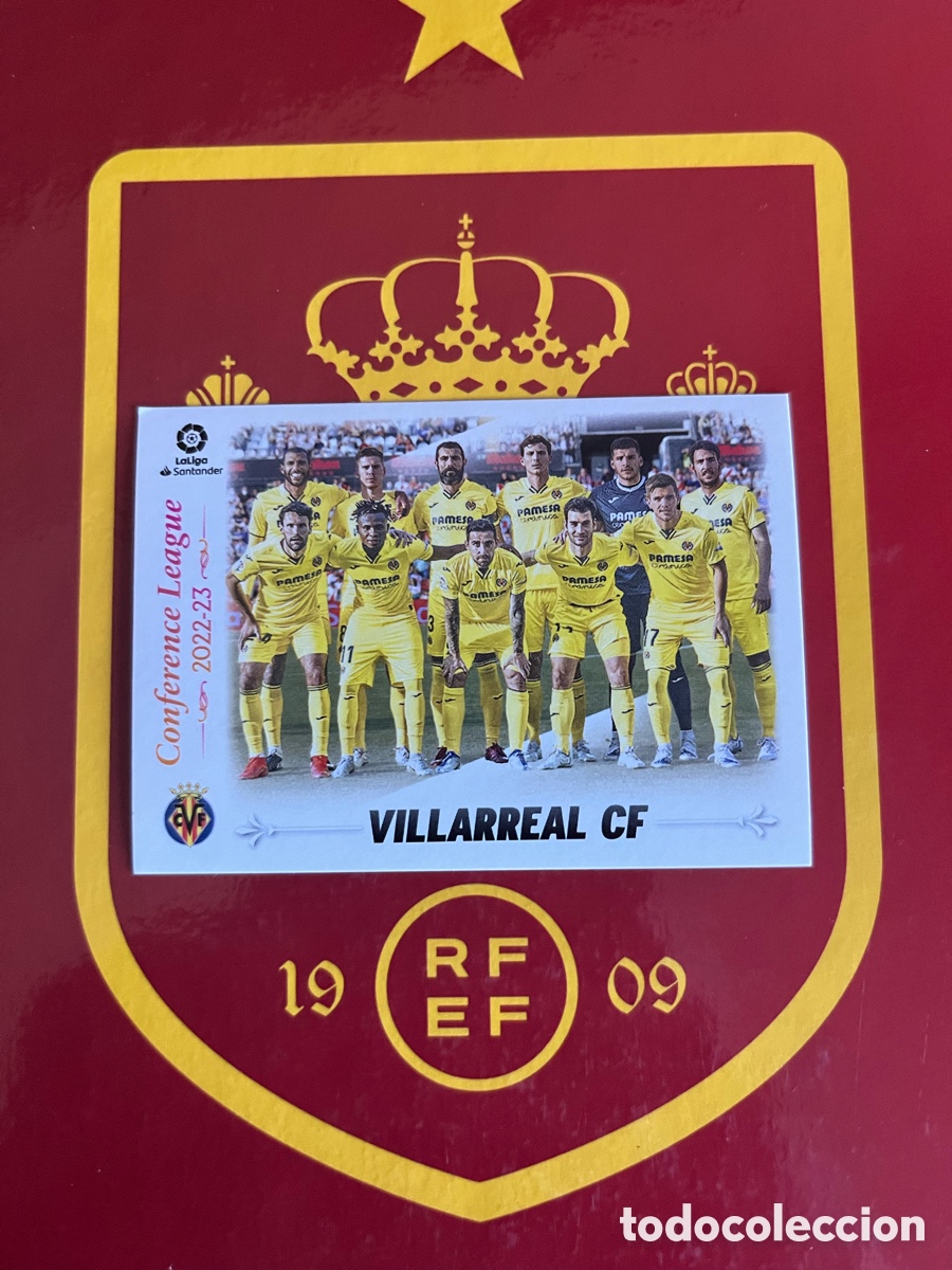 Cromos de f&uacute;tbol: 7 VILLARREAL CUADRO DE HONOR LIGA ESTE EDICIONES ESTE 2022 2023 22 23 VILLARREAL