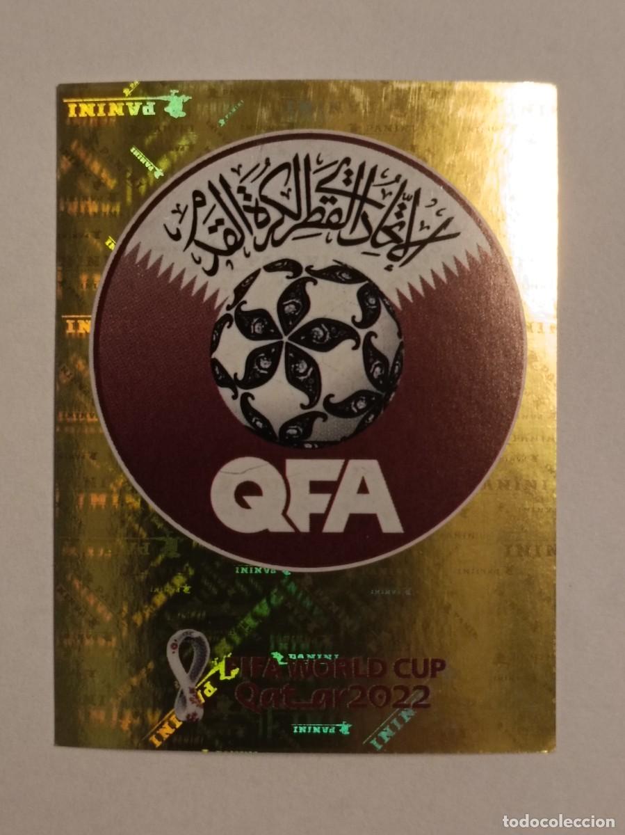 Cromos de f&uacute;tbol: #QAT 2 ESCUDO (QATAR) MUNDIAL QATAR 2022 PANINI