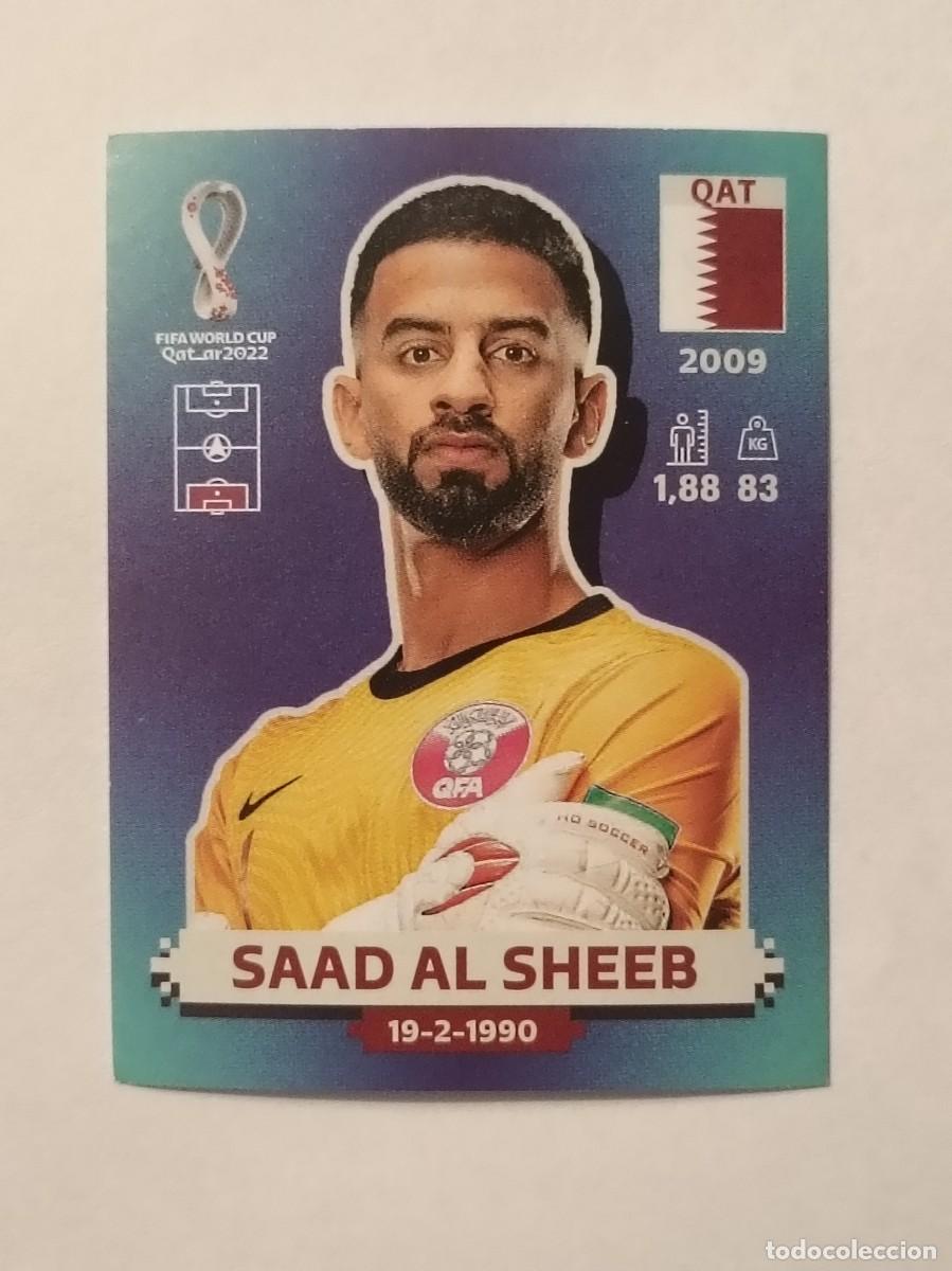 Cromos de f&uacute;tbol: #QAT 3 SAAD AL SHEEB (QATAR) MUNDIAL QATAR 2022 PANINI