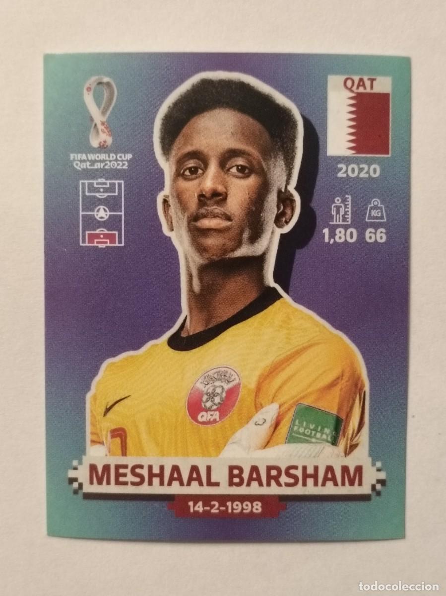 Cromos de f&uacute;tbol: #QAT 4 MESHAAL BARSHAM (QATAR) MUNDIAL QATAR 2022 PANINI