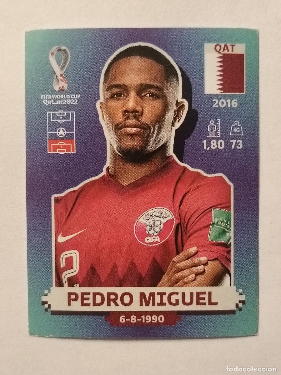 Cromos de f&uacute;tbol: #QAT 10 PEDRO MIGUEL (QATAR) MUNDIAL QATAR 2022 PANINI